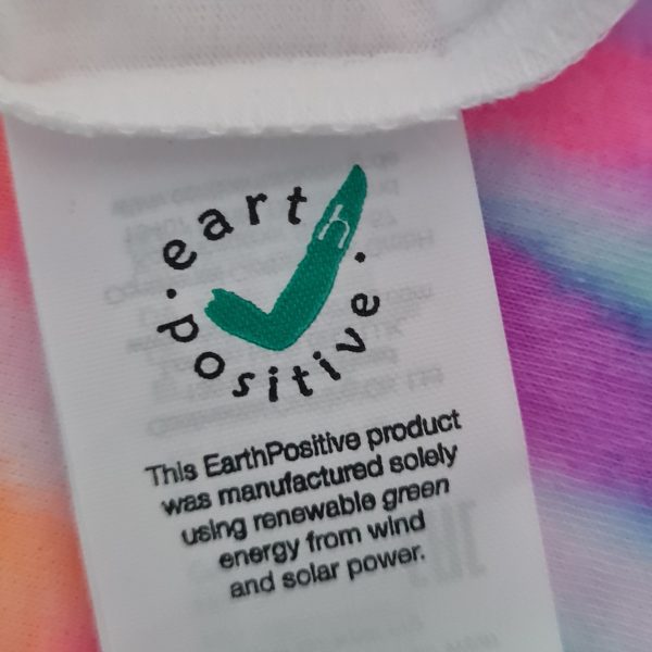 EARTH POSITIVE RAINBOW SWIRL ADULTS TEES - Image 3