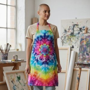 EARTH POSITIVE ICY RAINBOW FLOWER APRONS