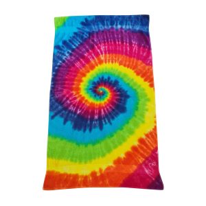 COLOURFUL RAINBOW SWIRL MEGA TOWEL