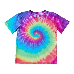 EARTH POSITIVE RAINBOW SWIRL ADULTS TEES