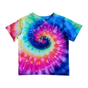 EARTH POSITIVE ICY RAINBOW SWIRL CHILDREN'S TEES