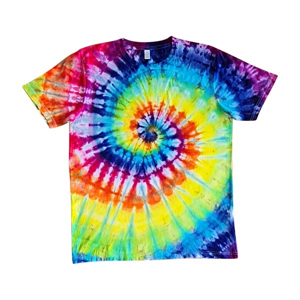 EARTH POSITIVE ICY RAINBOW SWIRL ADULTS TEES - Image 4
