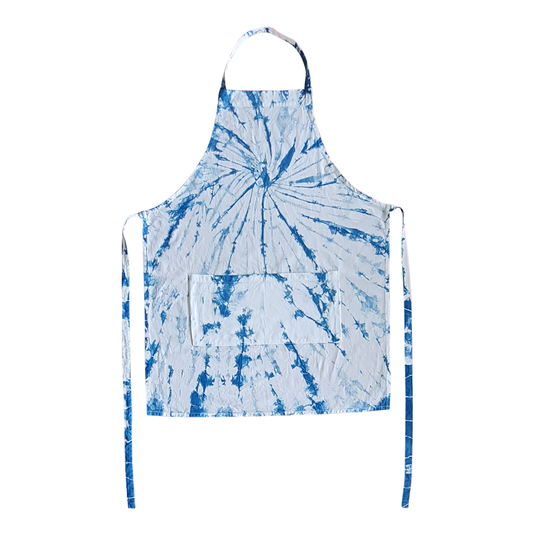 EARTH POSITIVE SHIBORI SWIRL APRON