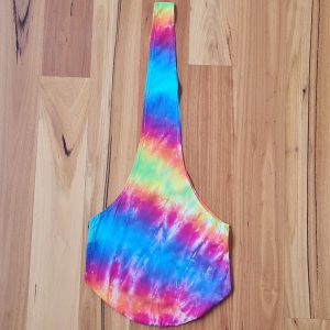 SMALL COTTON BLENDED RAINBOW SLING BAG