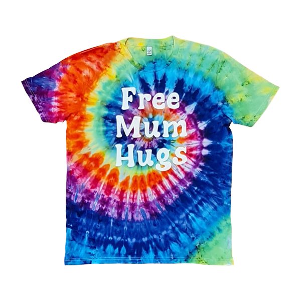 FREE MUM HUGS ICY RAINBOW ADULTS TEE
