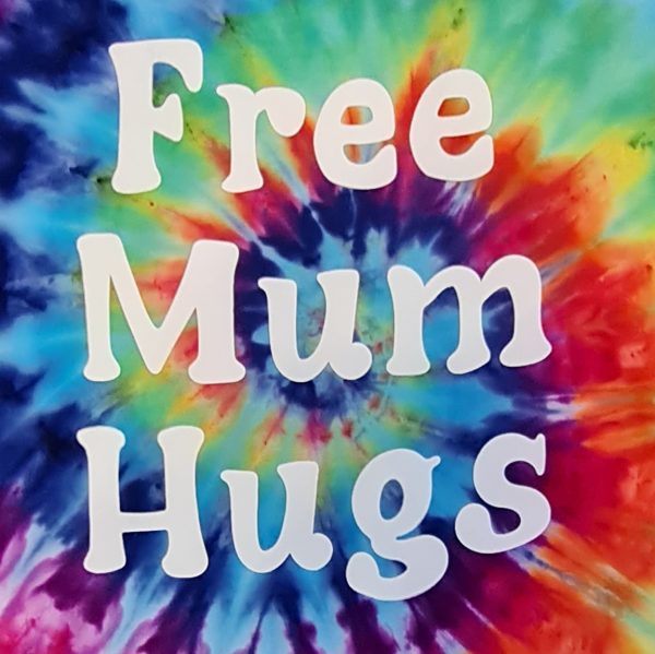 FREE MUM HUGS ICY RAINBOW ADULTS TEE - Image 4