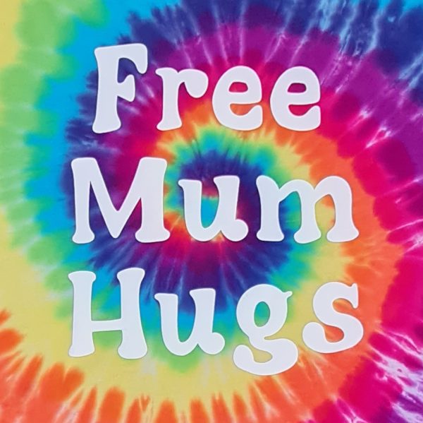 FREE MUM HUGS RAINBOW ADULTS TEE - Image 4