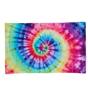ICY RAINBOW  SWIRL PILLOWCASE