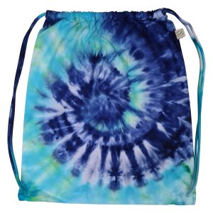 EARTH POSITIVE ICY REEF ORGANIC COTTON DRAWSTRING BAG