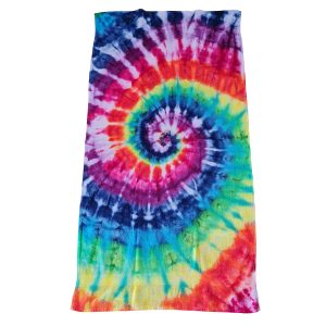 ICY RAINBOW SWIRL BATH TOWEL