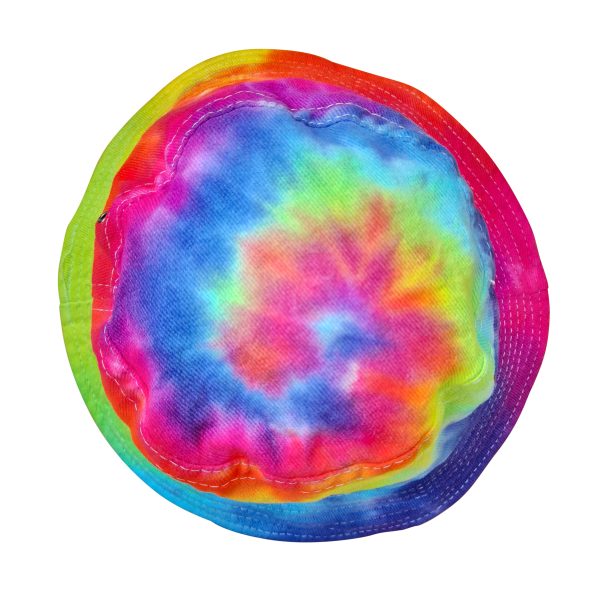 ADULTS RAINBOW SWIRL BUCKET HATS - Image 2