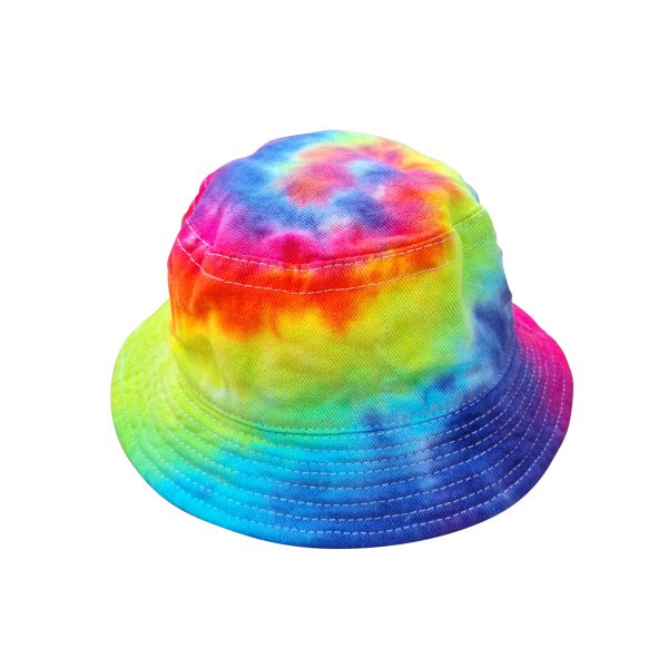 ADULTS RAINBOW SWIRL BUCKET HATS