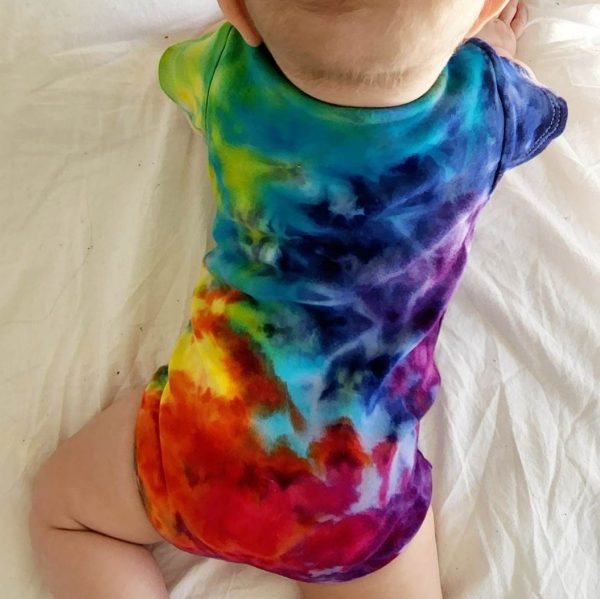 100% COTTON BABY SHORT SLEEVESUIT 3-6 MONTHS - Image 3
