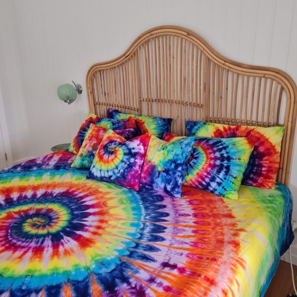 ICY RAINBOW SWIRL COTTON KING DOONA/DUVET COVER - Image 3