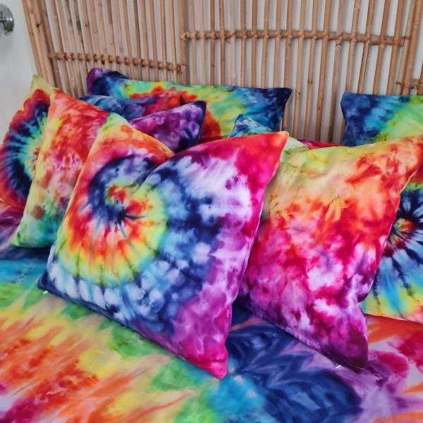 ICY RAINBOW SWIRL COTTON KING DOONA/DUVET COVER - Image 4