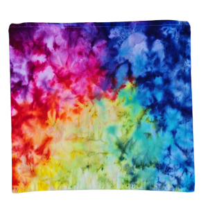 RAINBOW ICE DYED COTTON CUSHION COVER
