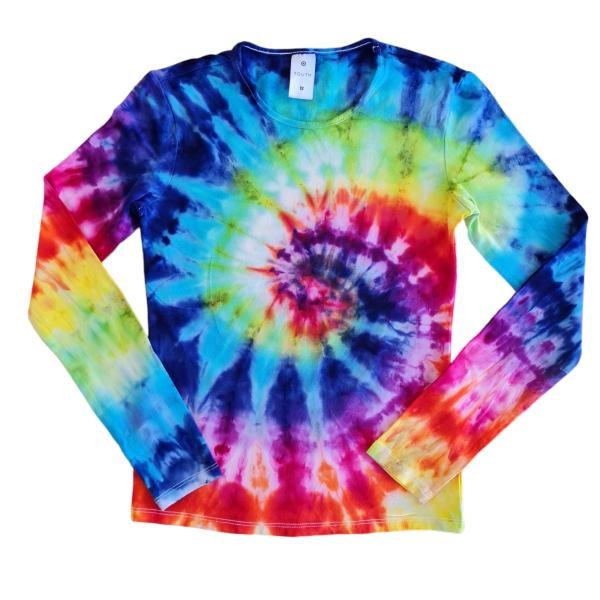ICY RAINBOW SWIRL GIRL LONG SLEEVE SHIRTS - Image 2