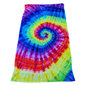 COLOURFUL ICY RAINBOW SWIRL MEGA TOWEL