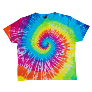 4XL, 5XL &6/7XL RAINBOW SWIRL SHIRT