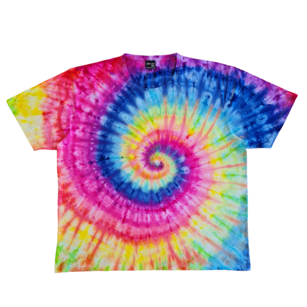 4XL, 5XL, 6/7XL ICY RAINBOW SWIRL SHIRT