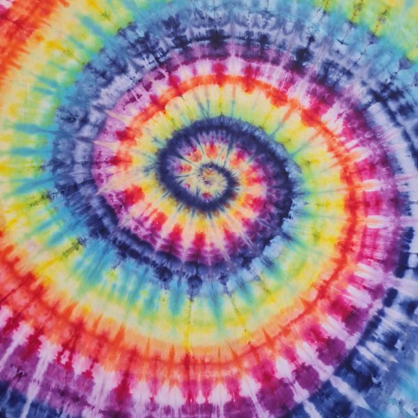 GORGEOUS ICY RAINBOW SWIRL TABLECLOTH - Image 2
