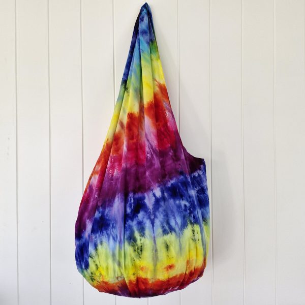 LARGE COTTON ICY RAINBOW SLING BAG - Image 2