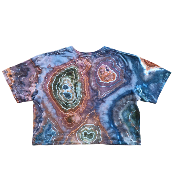 LARGE EARTHY GEODE ADULTS CROP TOP - Image 2