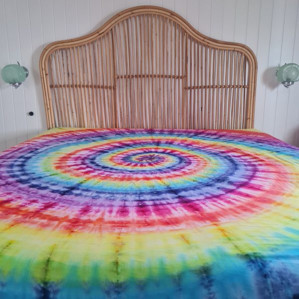 ICY RAINBOW SWIRL COTTON FITTED SHEET - Image 2