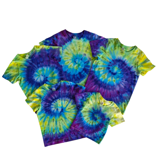 CHILDRENS ICY OCEAN SWIRL SHIRTS - Image 2
