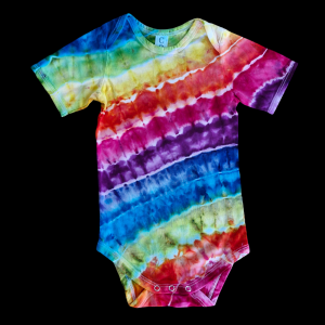 RAINBOW WAVES BABY ONESIE SIZE 18-24 MONTHS