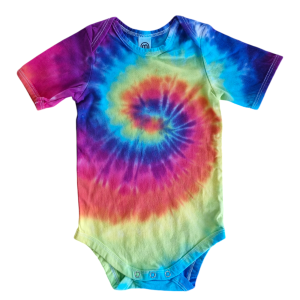 RAINBOW SWIRL ONESIE