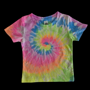 FLURO RAINBOW SWIRL BABY/TODDLER TEES