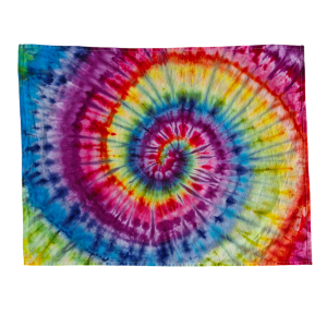 ICY RAINBOW SWIRL TEA TOWEL